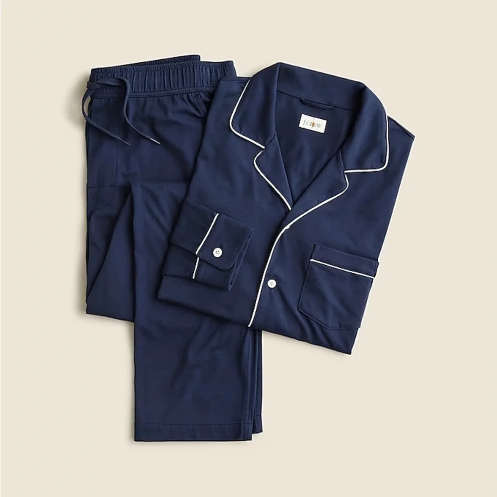 J crew Pajama TOP in cotton jersey blend
